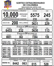 Seco Extra de Colombia 2204