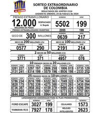 Seco Extra de Colombia 2224